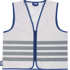ABUS Lumino Urban Veiligheidsvest Kinder - zilver