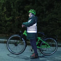 ABUS Lumino Urban Veiligheidsvest Kinder - zilver