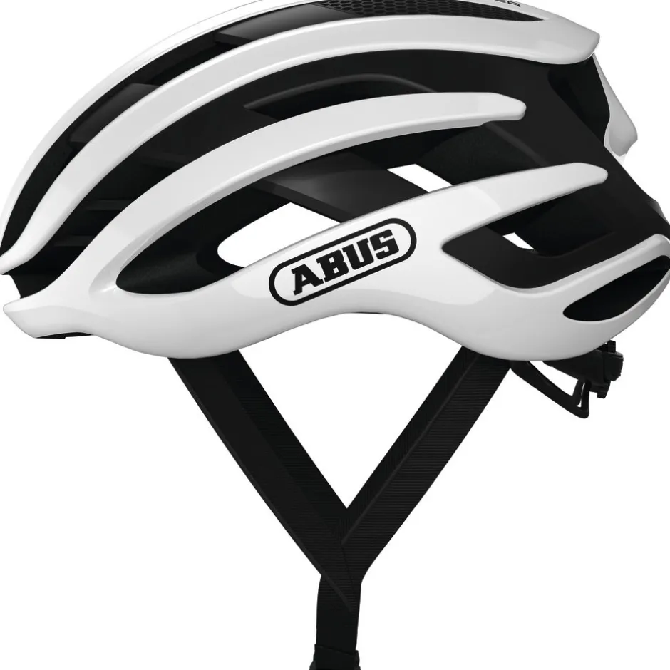 Racefietshelmen < ABUS AirBreaker He - poar white