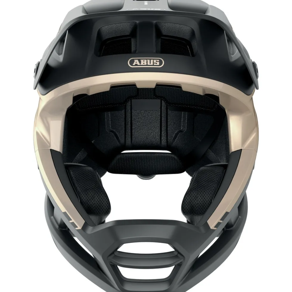 ABUS Airdrop MIPS Helm - black gold