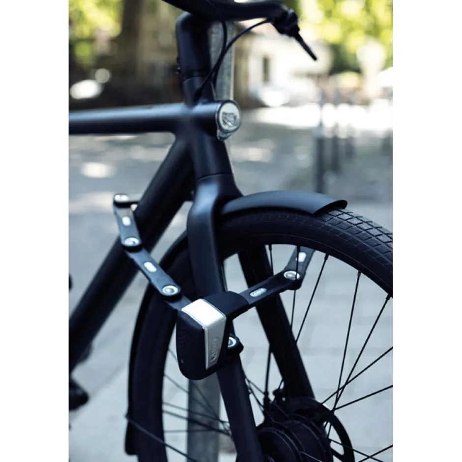 Vouwsloten < ABUS BORDO 6500A SmartX - 110cm Vouwbare Slot + Houder SH - zwart