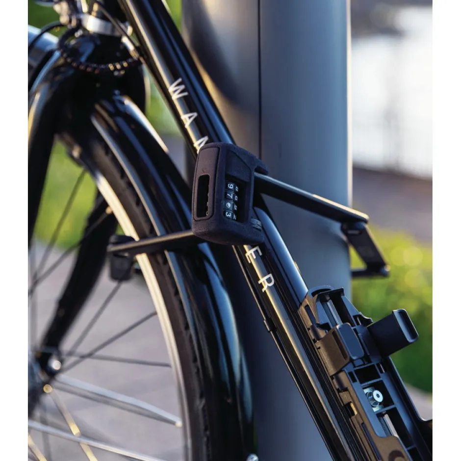 Vouwsloten|Cijfersloten < ABUS Bordo Combo 6000C - 90cm Klapslot + Beugel SHFL Monkeylink - zwart