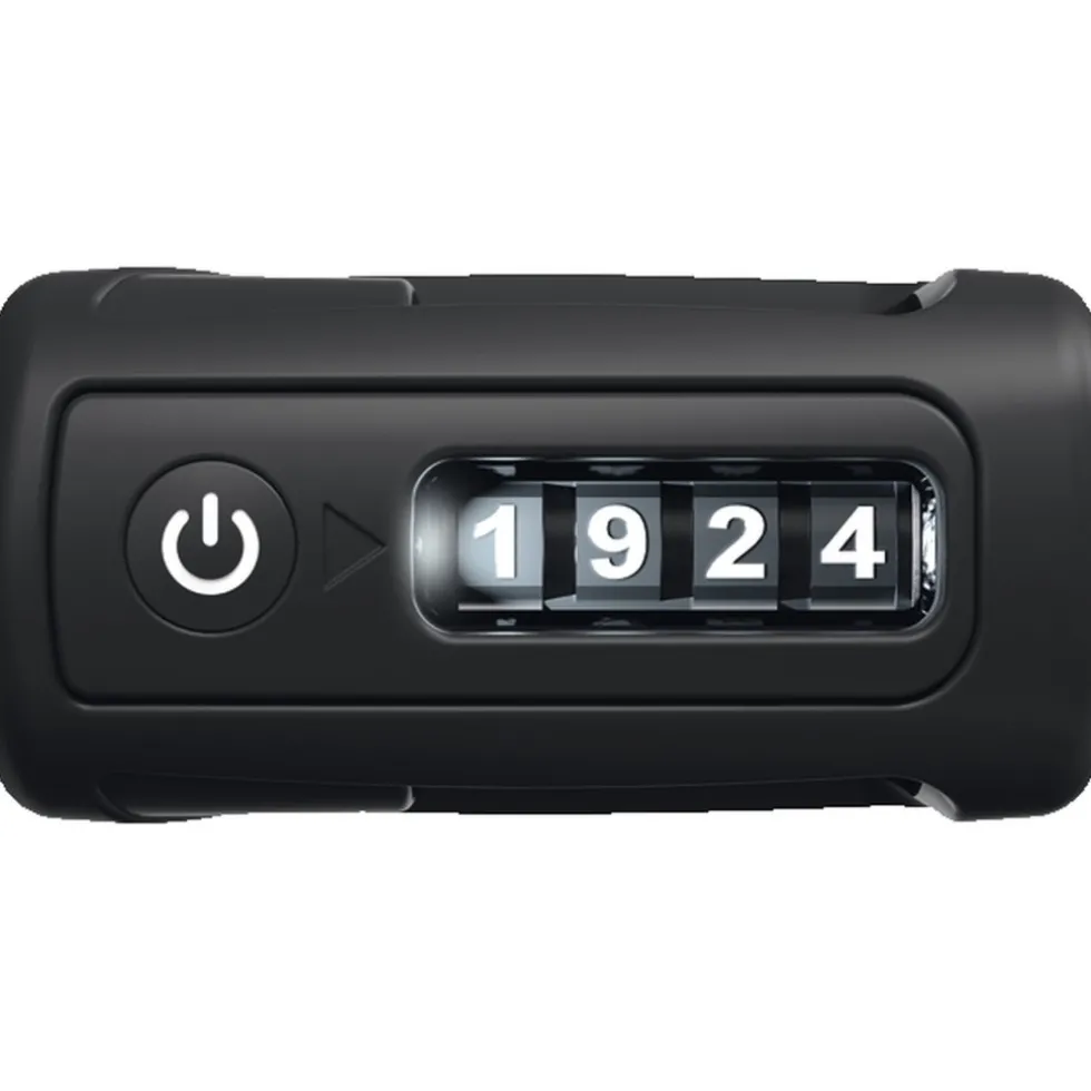 ABUS Bordo Combo 6000C LED - 90cm Vouwslot + Beugel SH - zwart