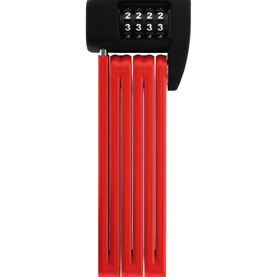 Vouwsloten|Cijfersloten < ABUS Bordo Lite 6055C - 85cm Vouwslot + Houder SH - rood
