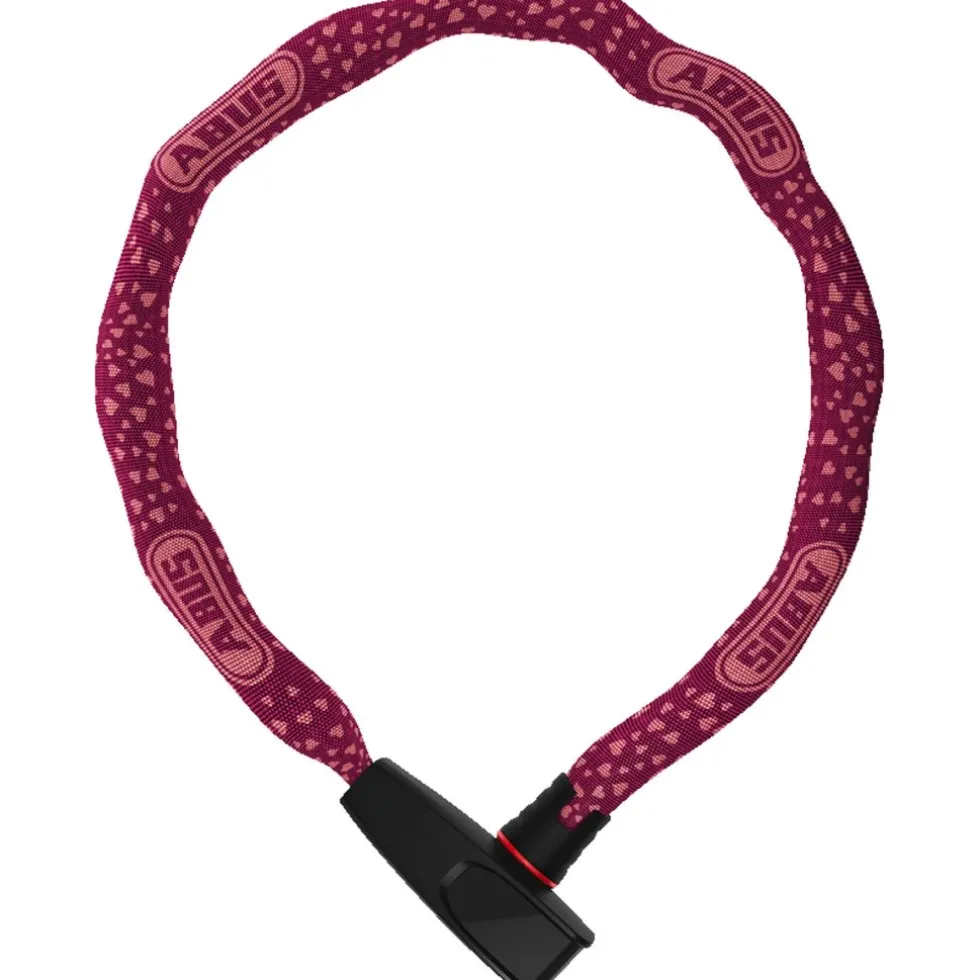 ABUS Catena 6806K - 85cm Kettingslot - cherry heart