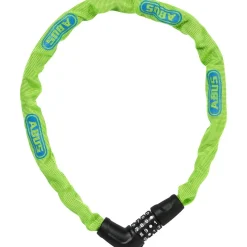 ABUS 5805C Kettingslot - lime / 75 cm
