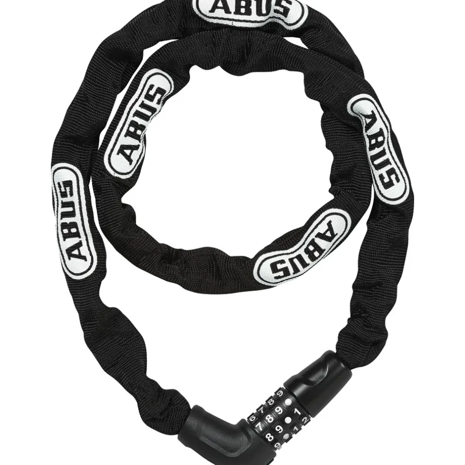 Kettingsloten|Cijfersloten < ABUS 5805C Kettingslot - zwart / 110 cm
