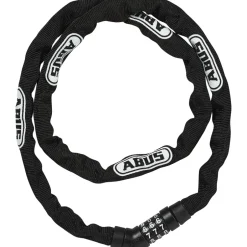 Kettingsloten|Cijfersloten < ABUS 4804C Kettingslot - zwart / 110 cm