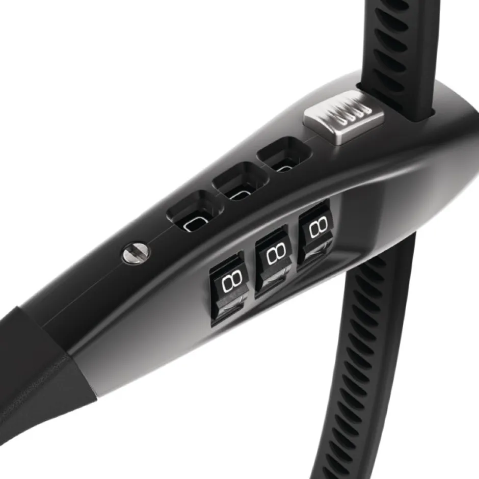 Kabelsloten < ABUS Combiflex TravelGuard - 70 cm Kabelslot - zwart