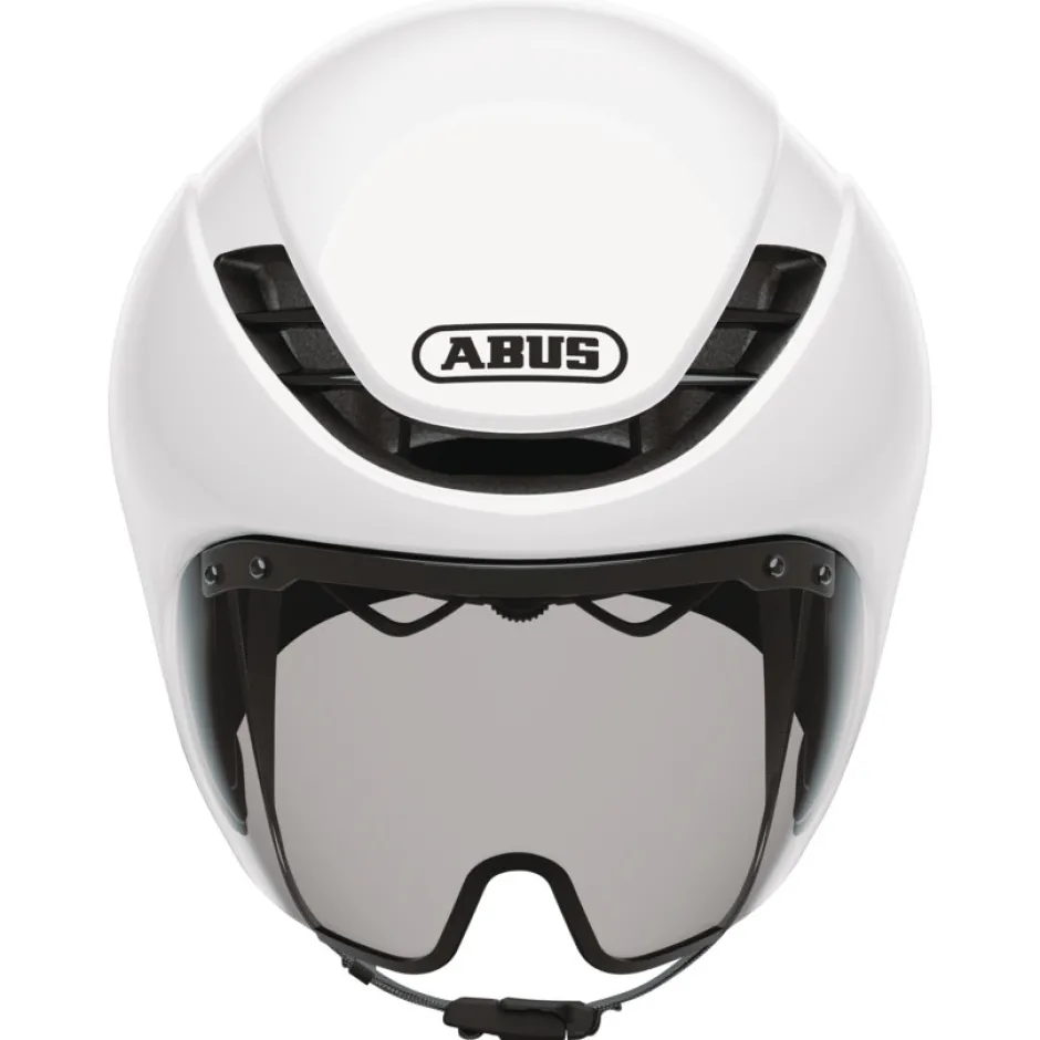 Racefietshelmen < ABUS GaeChanger TT 1.1 He - wit ganzend