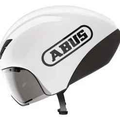 Racefietshelmen < ABUS GaeChanger TT 1.1 He - wit ganzend