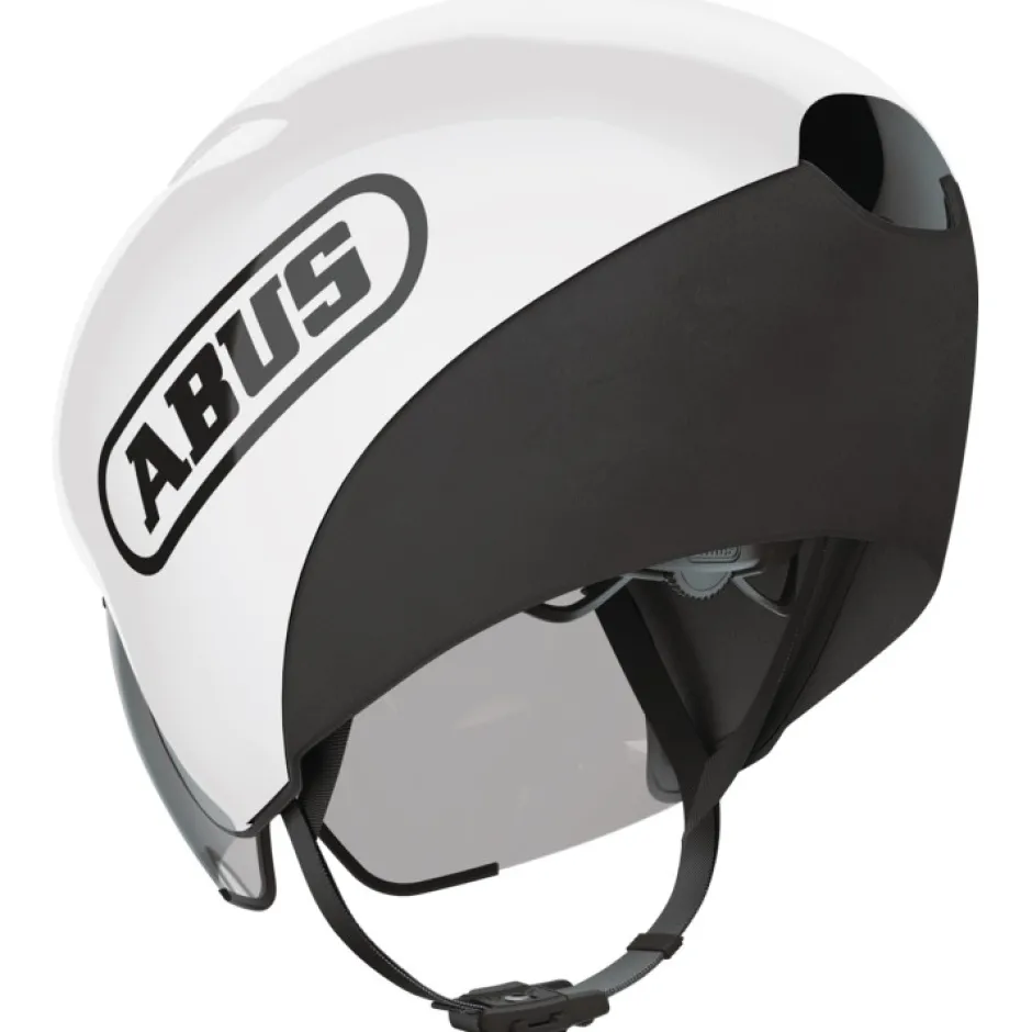 Racefietshelmen < ABUS GaeChanger TT 1.1 He - wit ganzend