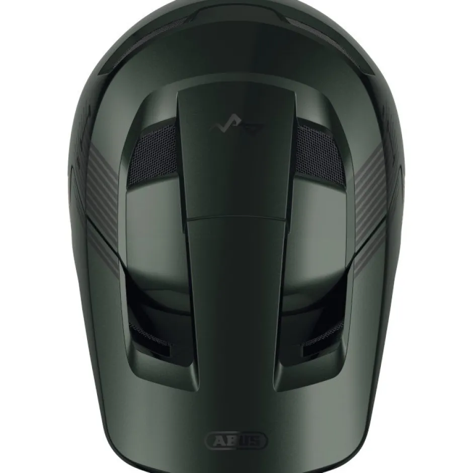 Downhill Helmen < ABUS HiDrop Fu Face Hem - mo green