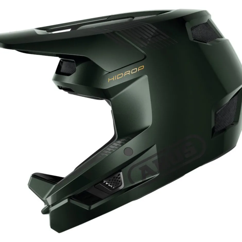 Downhill Helmen < ABUS HiDrop Fu Face Hem - mo green