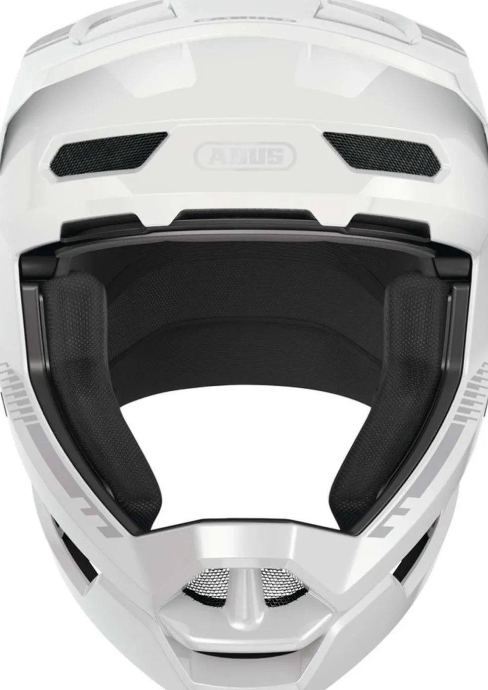 ABUS HiDrop Full Face Helm - shiny white