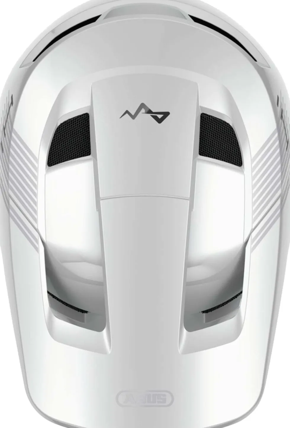 ABUS HiDrop Full Face Helm - shiny white