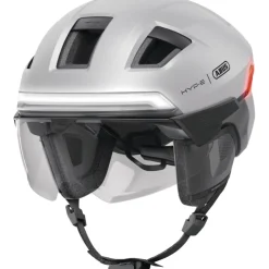 ABUS HYP-E BL.ACE Helm - gleam silver