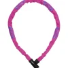 ABUS 4804K Kettingslot - roze / 75 cm