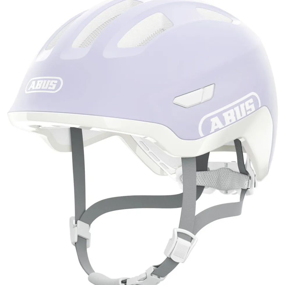 ABUS Smiley 3.0 ACE LED Kinder-Fietshelm - pure lavender