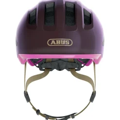 ABUS Smiley 3.0 ACE LED Kinder-Fietshelm - royal purple