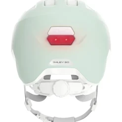 ABUS Smiley 3.0 ACE LED Kinder-Fietshelm - pure mint