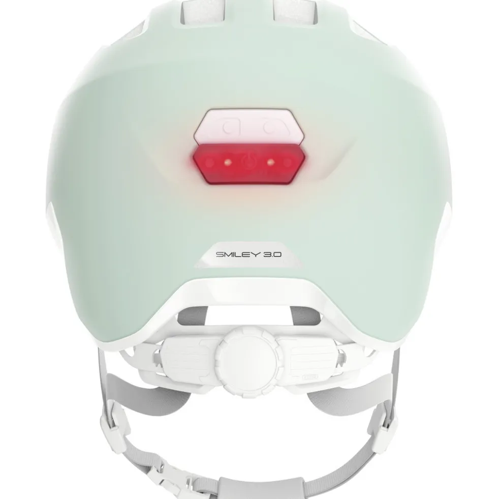 ABUS Smiley 3.0 ACE LED Kinder-Fietshelm - pure mint
