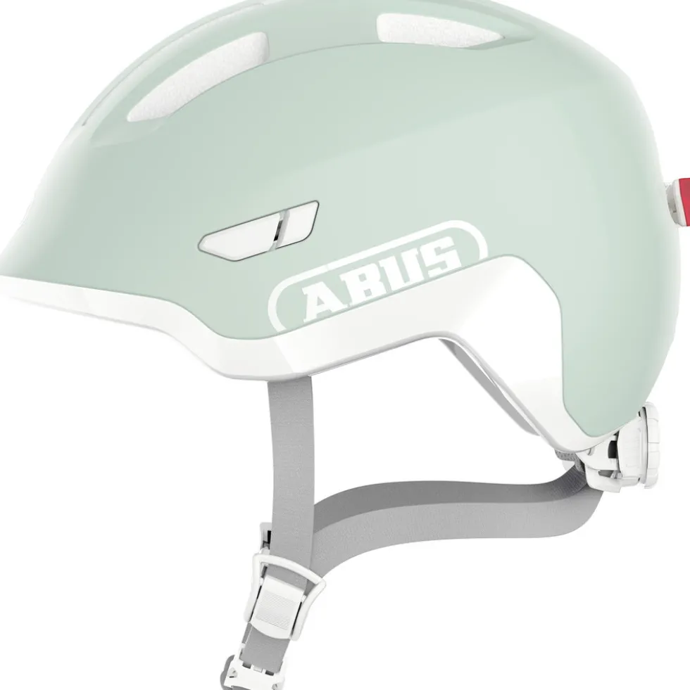 ABUS Smiley 3.0 ACE LED Kinder-Fietshelm - pure mint