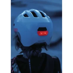 ABUS Smiley 3.0 ACE LED Kinder-Fietshelm - pure mint