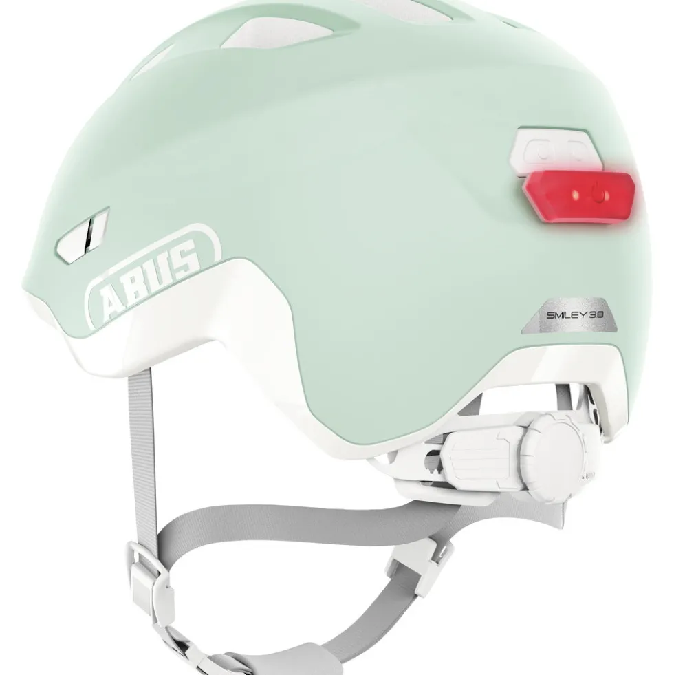 ABUS Smiley 3.0 ACE LED Kinder-Fietshelm - pure mint