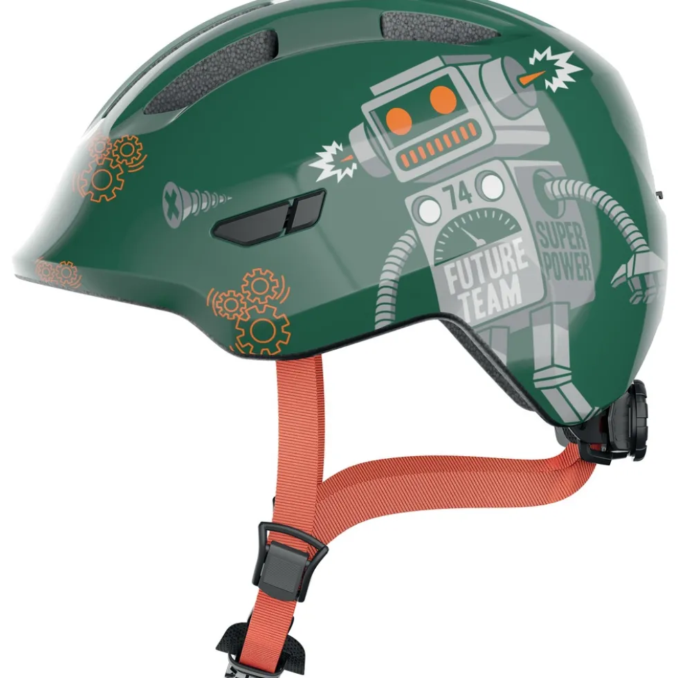 ABUS Smiley 3.0 Helm Kinder - green robo