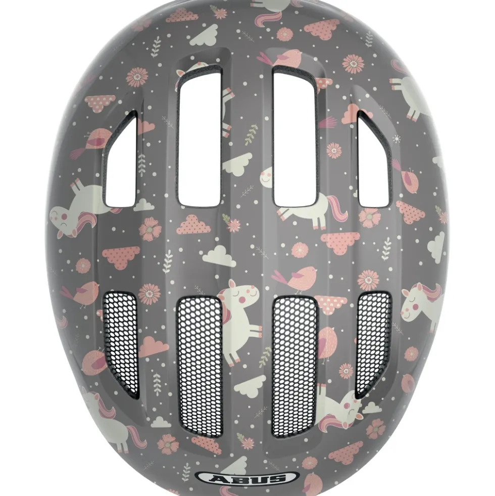 ABUS Smiley 3.0 Helm Kinder - grey horse