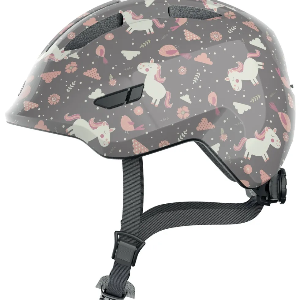 ABUS Smiley 3.0 Helm Kinder - grey horse