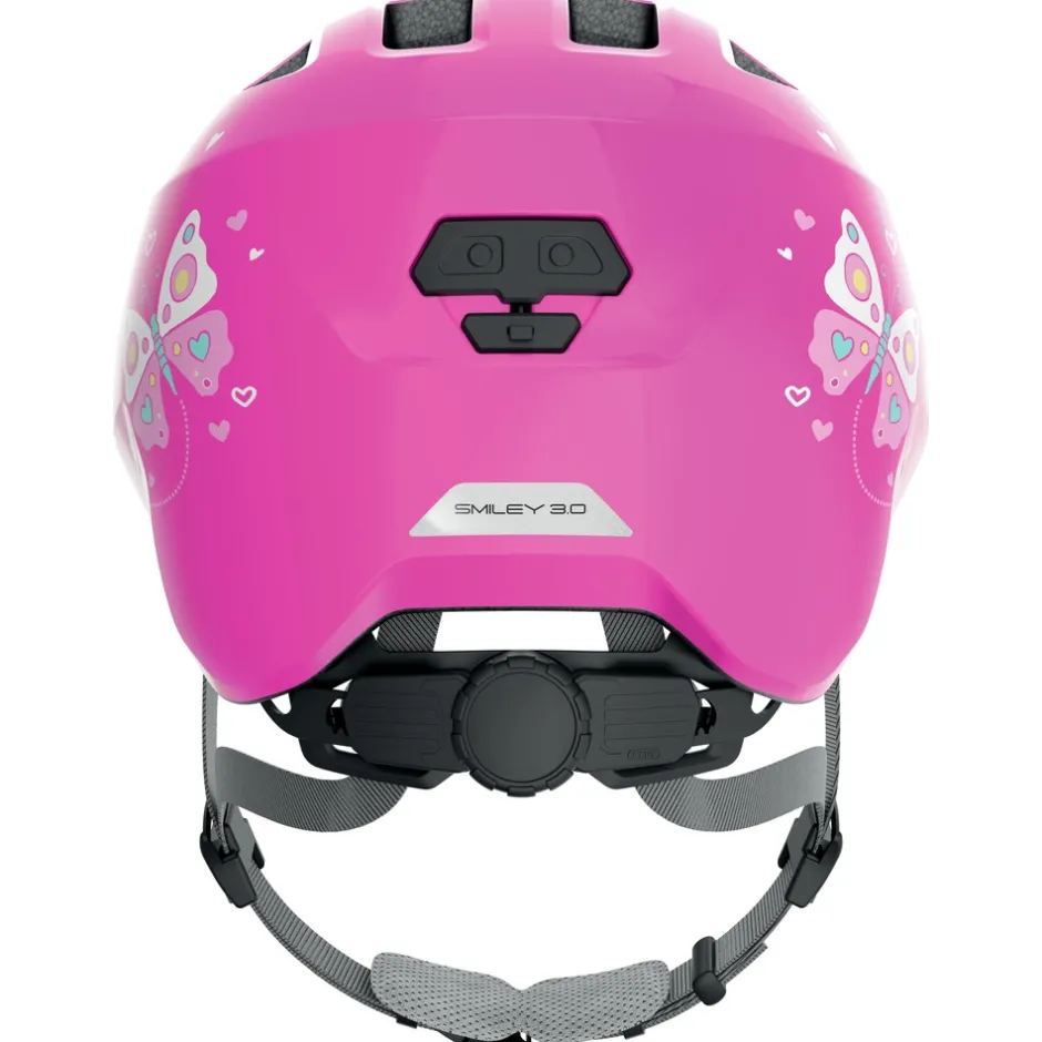 Helmen Kinderen < ABUS iley 3.0 Hel Kinder - pink butterfly