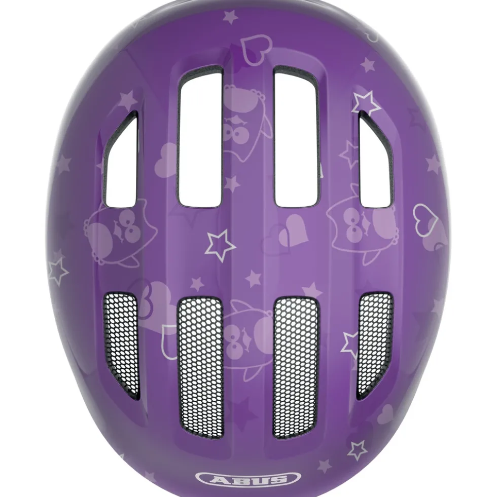 ABUS Smiley 3.0 Helm Kinder - purple star