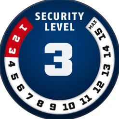 ABUS Steel-O-Chain 4804C - 75cm Kettingslot - blue symbols