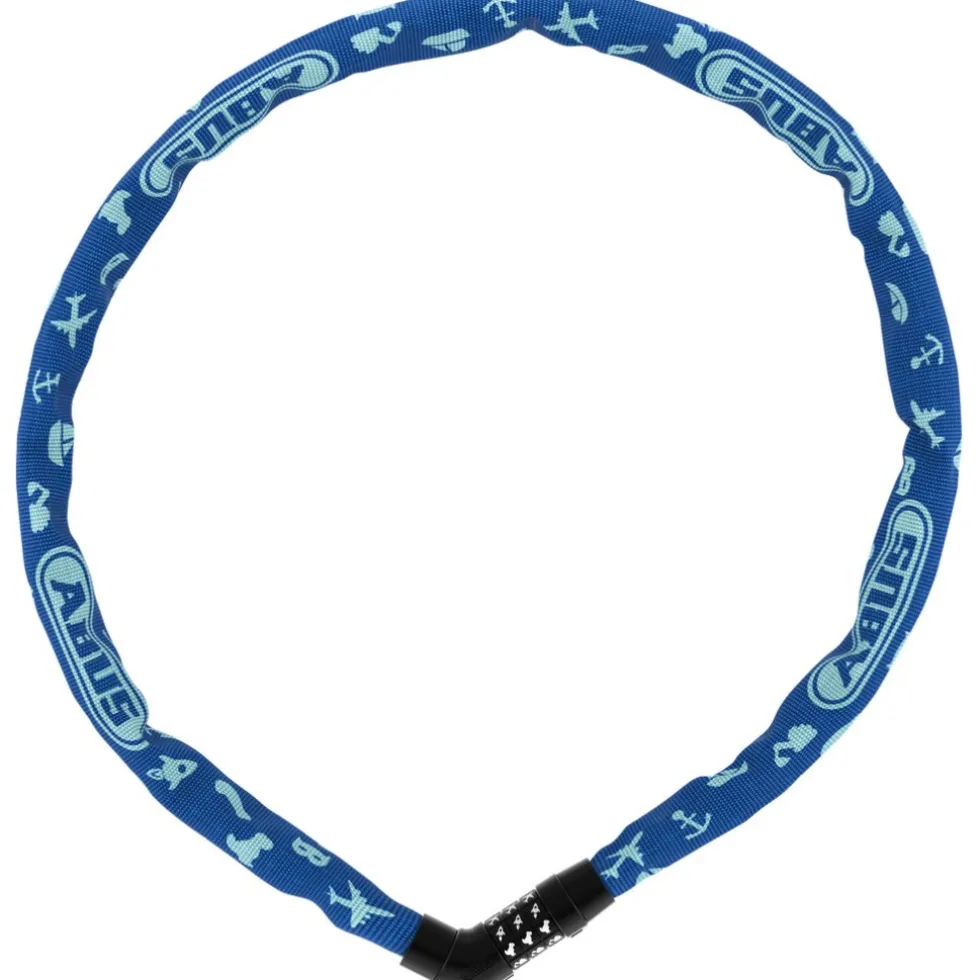 ABUS Steel-O-Chain 4804C - 75cm Kettingslot - blue symbols