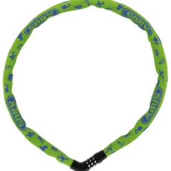 ABUS Steel-O-Chain 4804C - 75cm Kettingslot - lime symbols