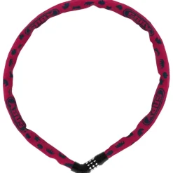 ABUS Steel-O-Chain 4804C - 75cm Kettingslot - pink symbols