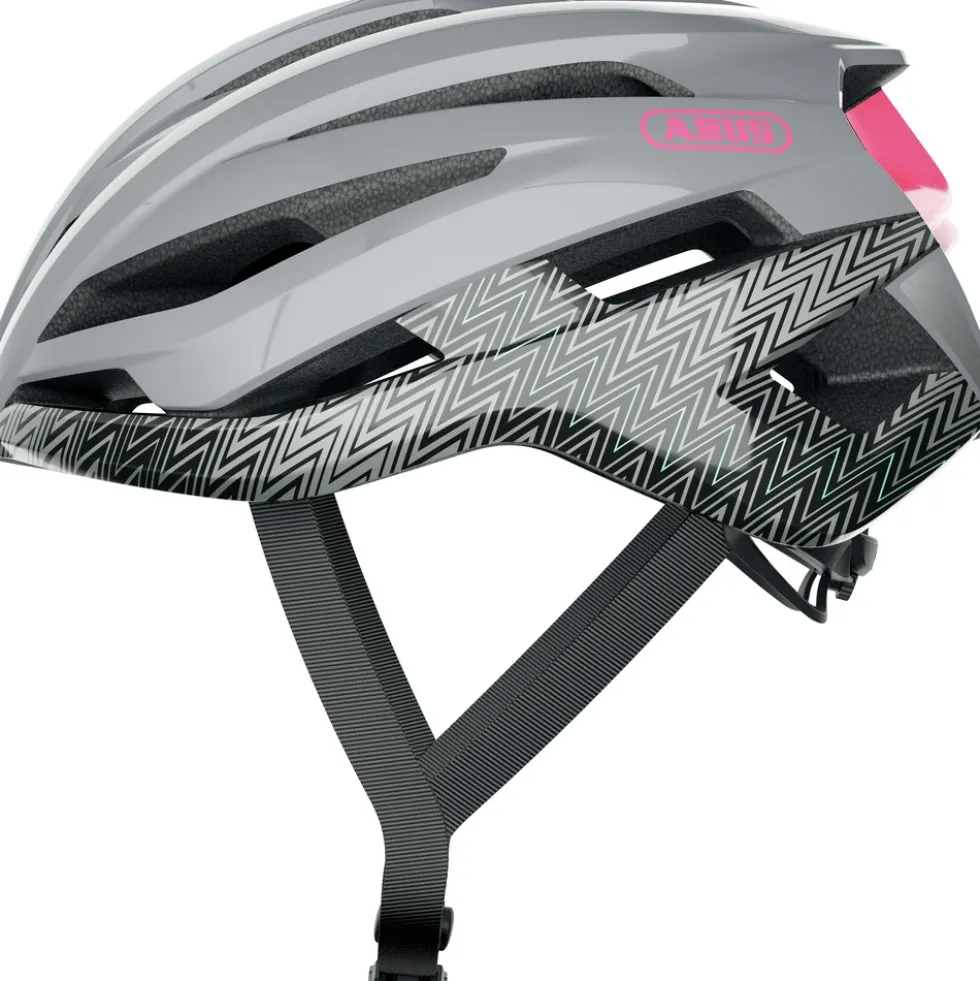 ABUS StormChaser Helmet - zigzag grey