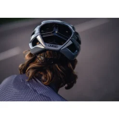 ABUS StormChaser Helmet - zigzag grey