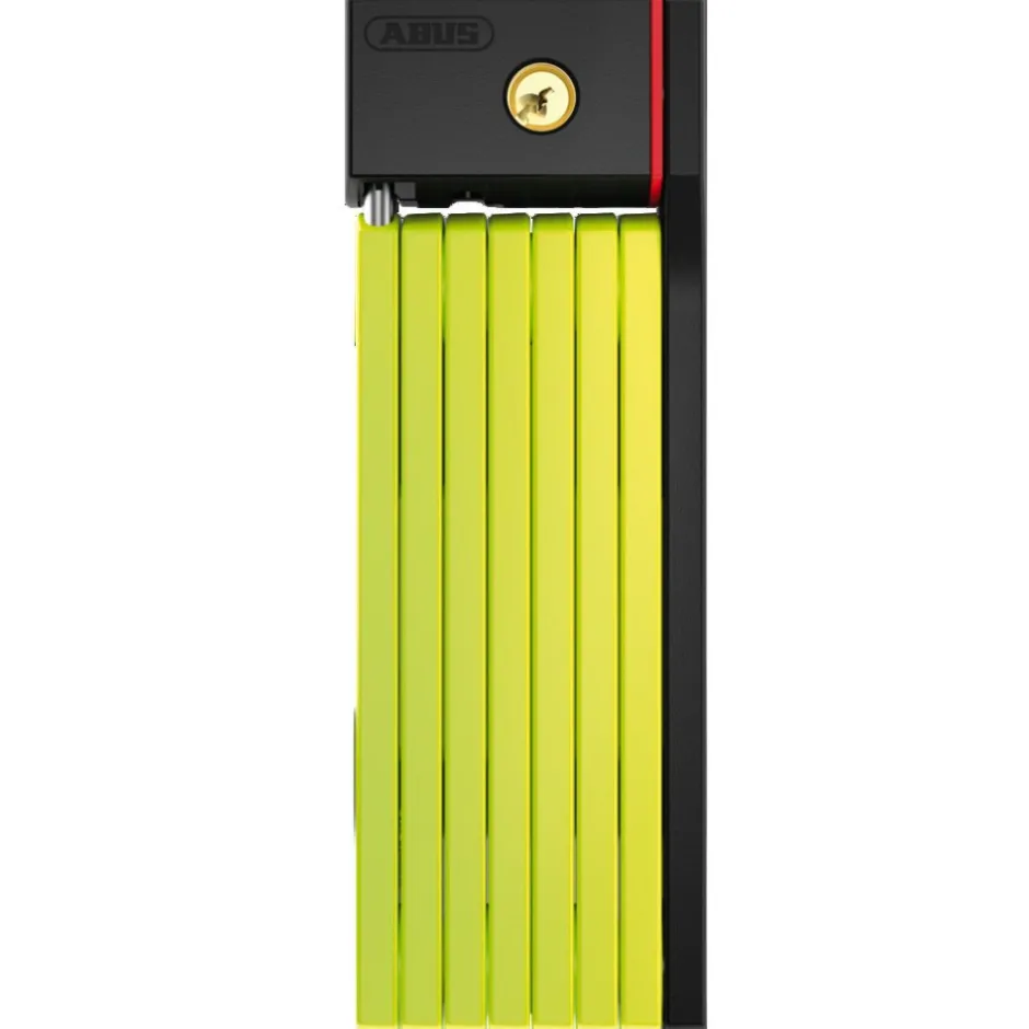 Vouwsloten < ABUS uGrip BORDO 5700K - 100cm Vouwbare Slot + SH Houder - lime