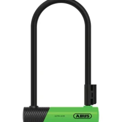 ABUS Ultra 410K/170HB230 U-Slot 230x106 mm + Houder SH34 - groen