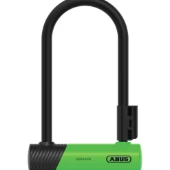 ABUS Ultra Mini 410K/180HB140 U-Slot 140x106 mm + Houder SH34 - groen