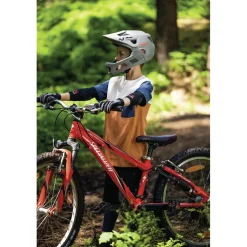 ABUS YouDrop FF Kinderfietshelm - Ti silver