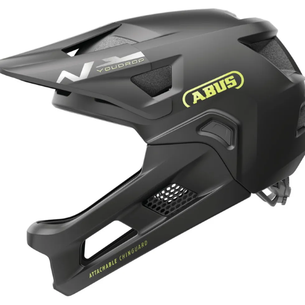 ABUS YouDrop FF Kinderfietshelm - velvet black