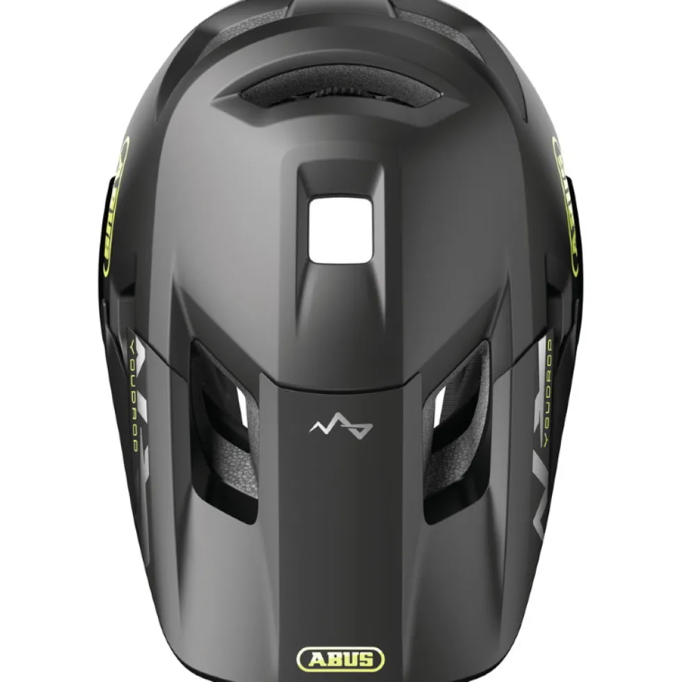 ABUS YouDrop FF Kinderfietshelm - velvet black