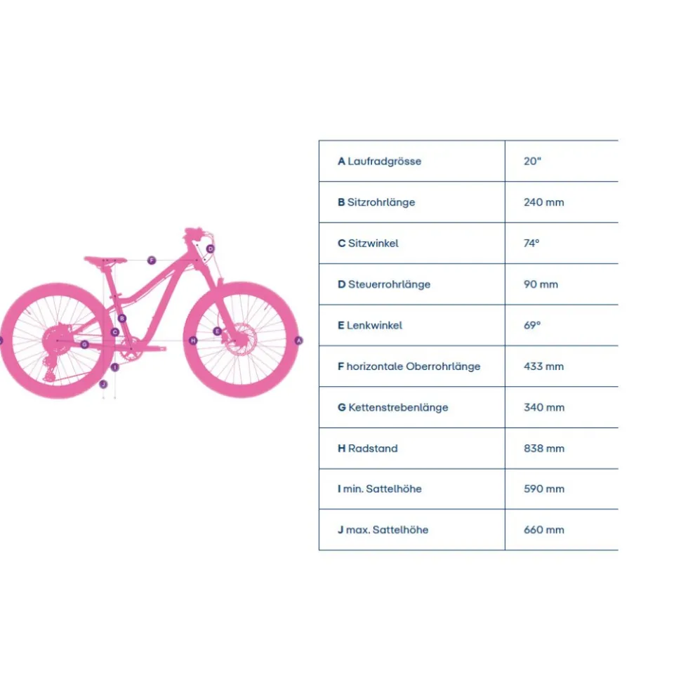 Academy Trail 4 R - 20" Kinder MTB - 2026 - space