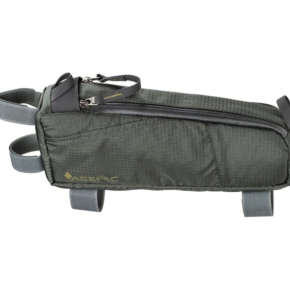 Frametassen|Top Tube Bag < Acepac Fuel L MKIII Bovenbuis Tas - 1.2L - grijs