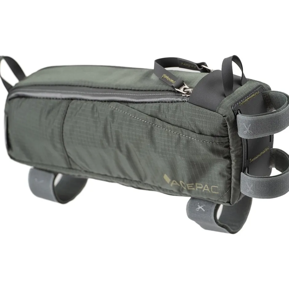 Frametassen|Top Tube Bag < Acepac Fuel L MKIII Bovenbuis Tas - 1.2L - grijs