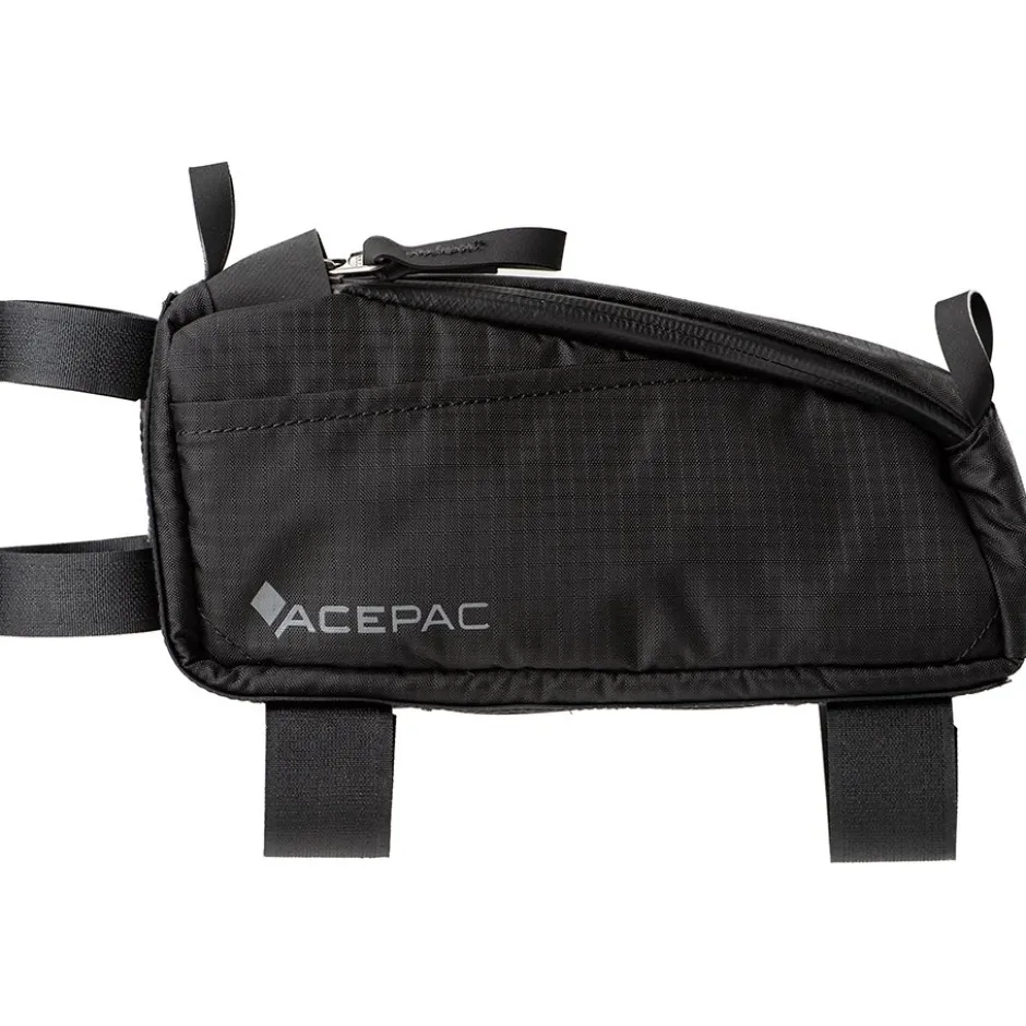 Frametassen|Top Tube Bag < Acepac Fuel M MKIII Bovenbuis Tas - 0.8L - zwart